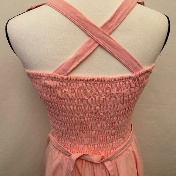 HANDMADE Party Dress Smocked Embroidery Ribbons - Picture 7 of 7